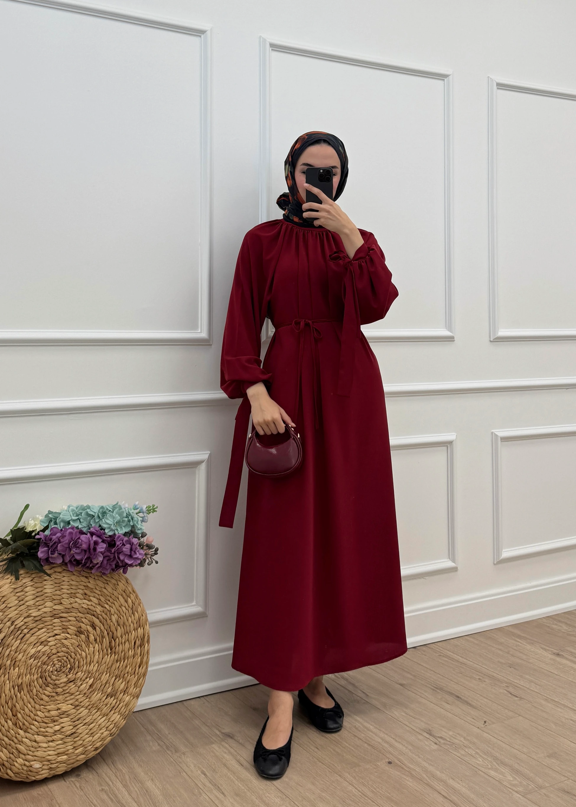 9148 - Aly Elbise | Bordo Tonu