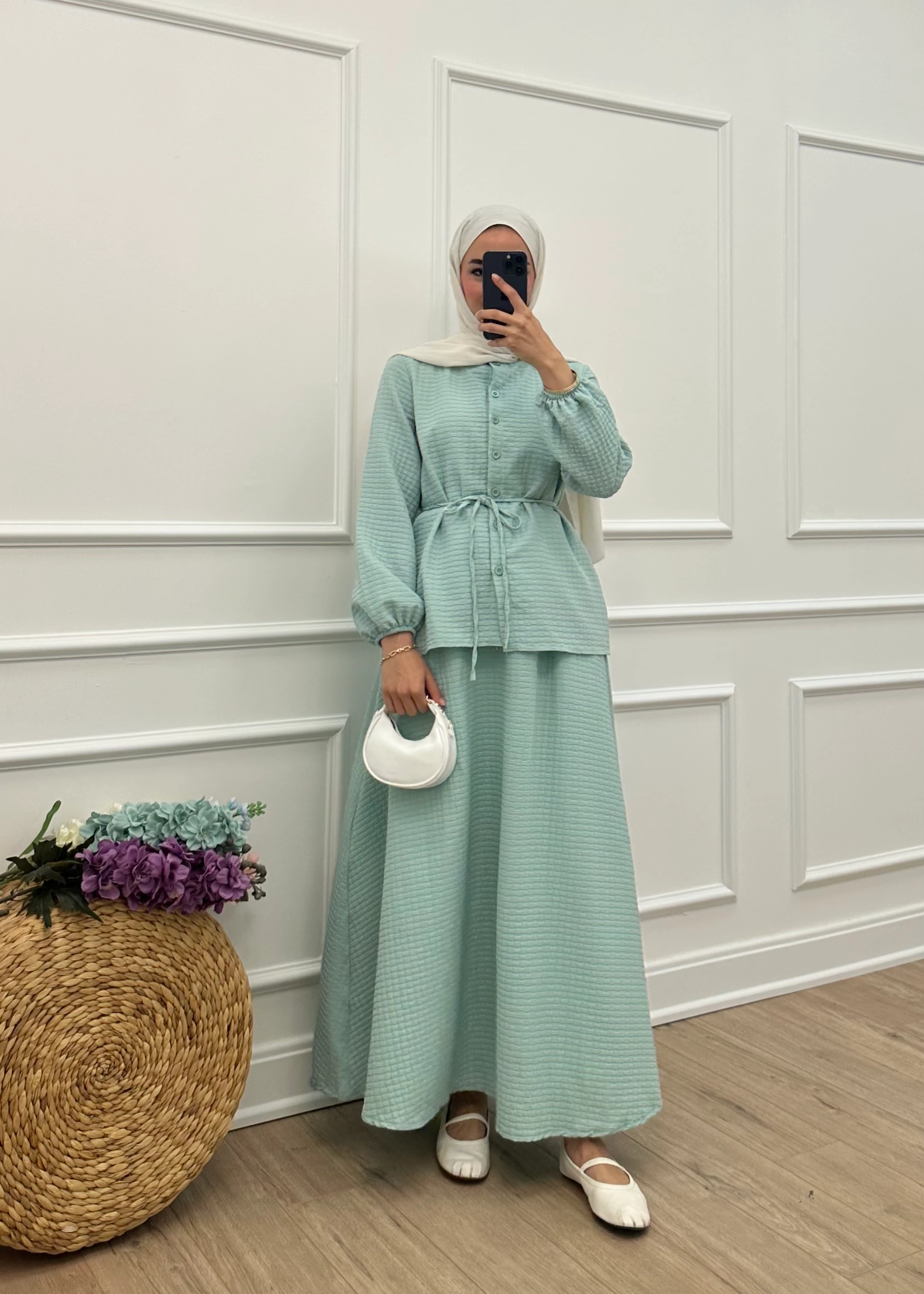 9010 - Gofre Etekli Takım | Mint