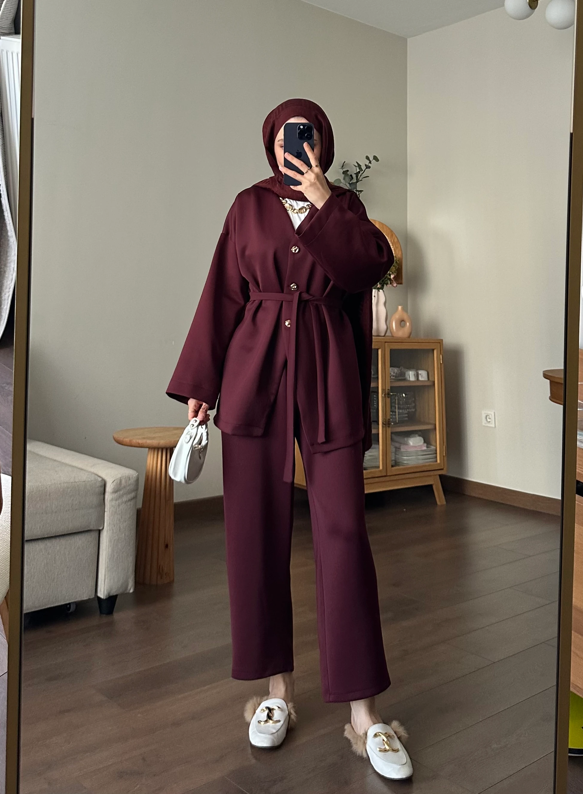 Carly Scuba Takım | Bordo
