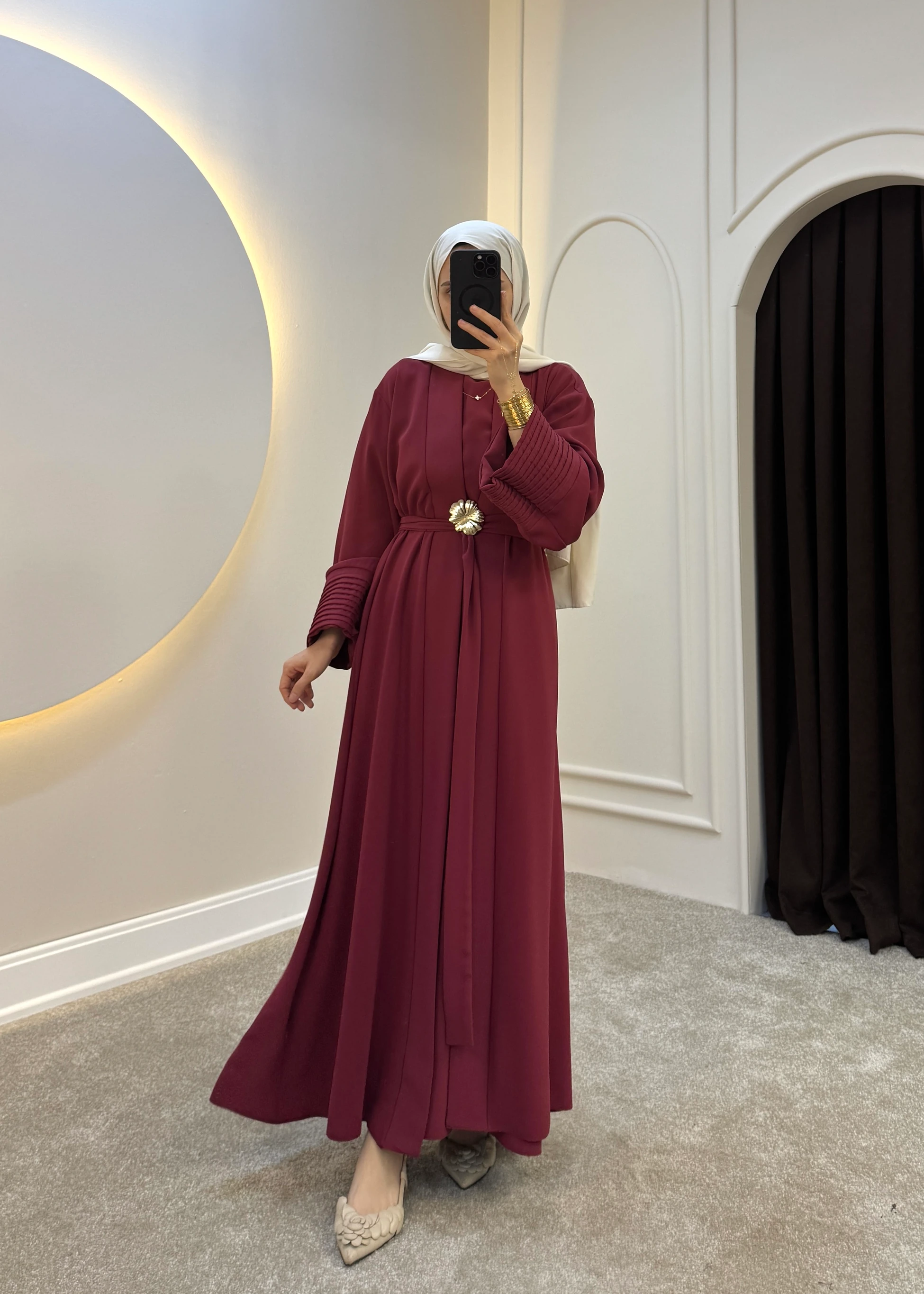 537 - Arcy Abaya | Bordo