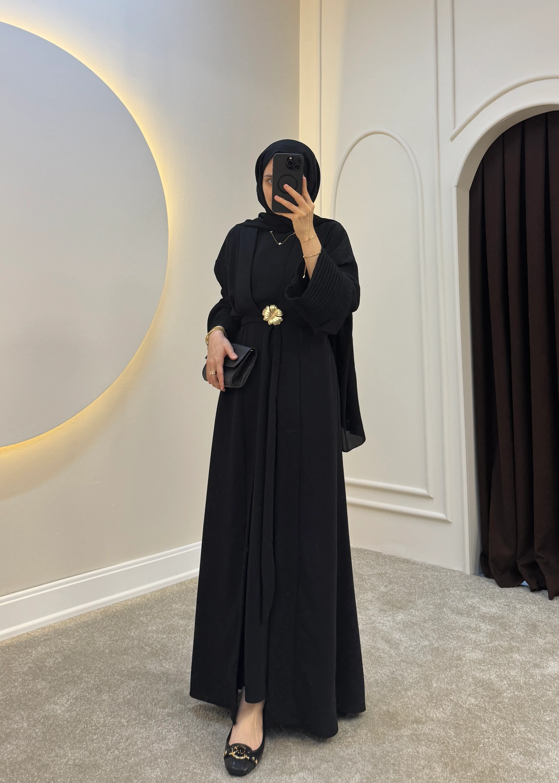 537 - Arcy Abaya | Siyah