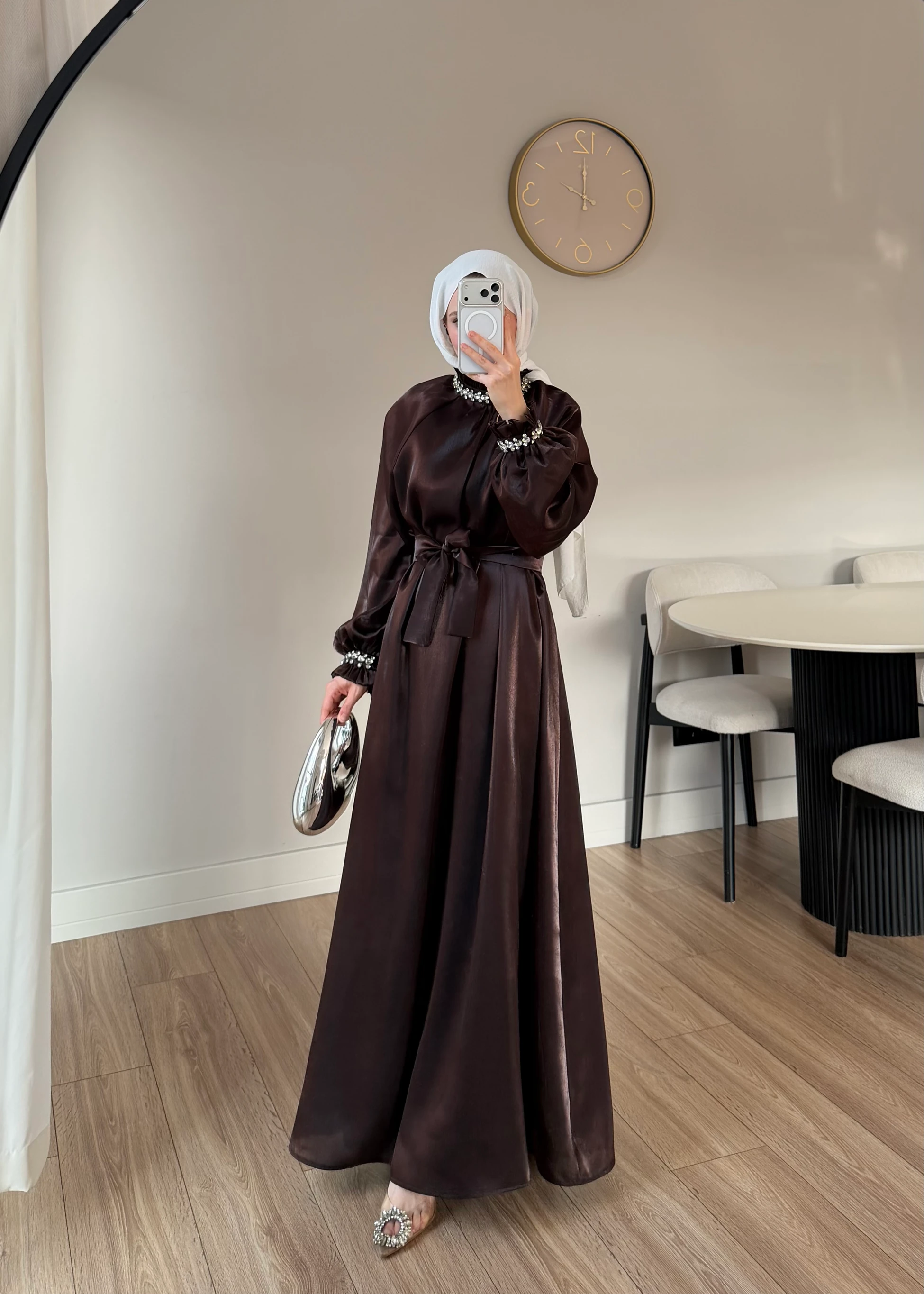 560 - Mocha Elbise | Kahve