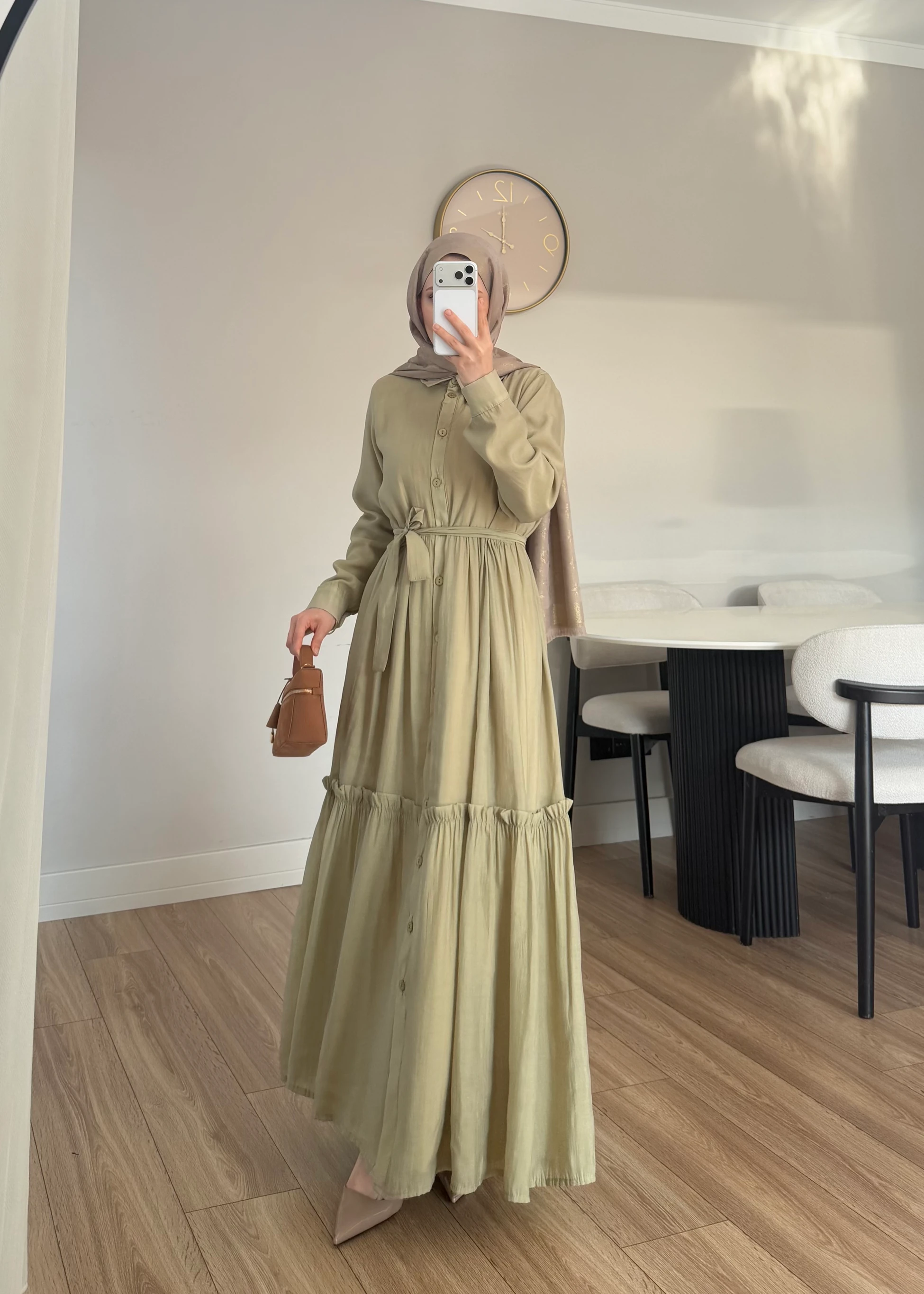 563 - Royal Elbise | Yeşil