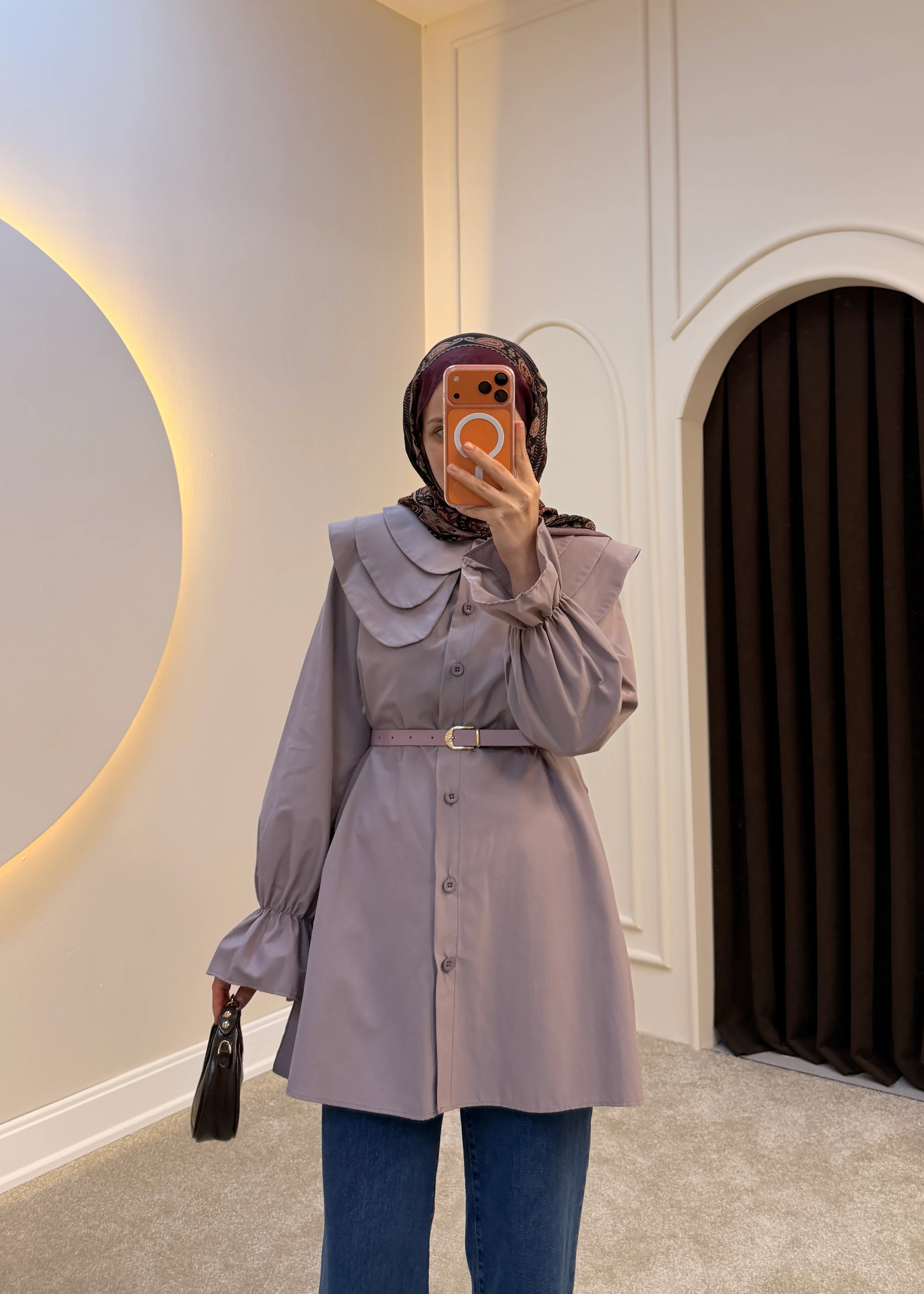 Poplin Tunik | Lila