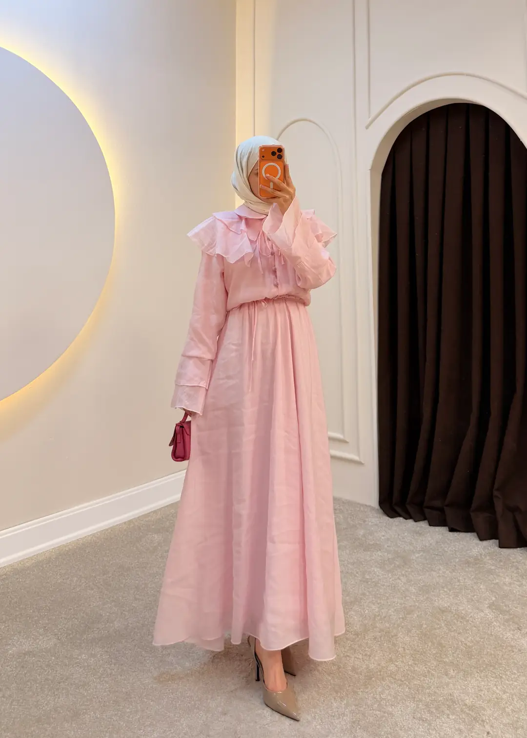 573 - Vera Elbise | Pembe