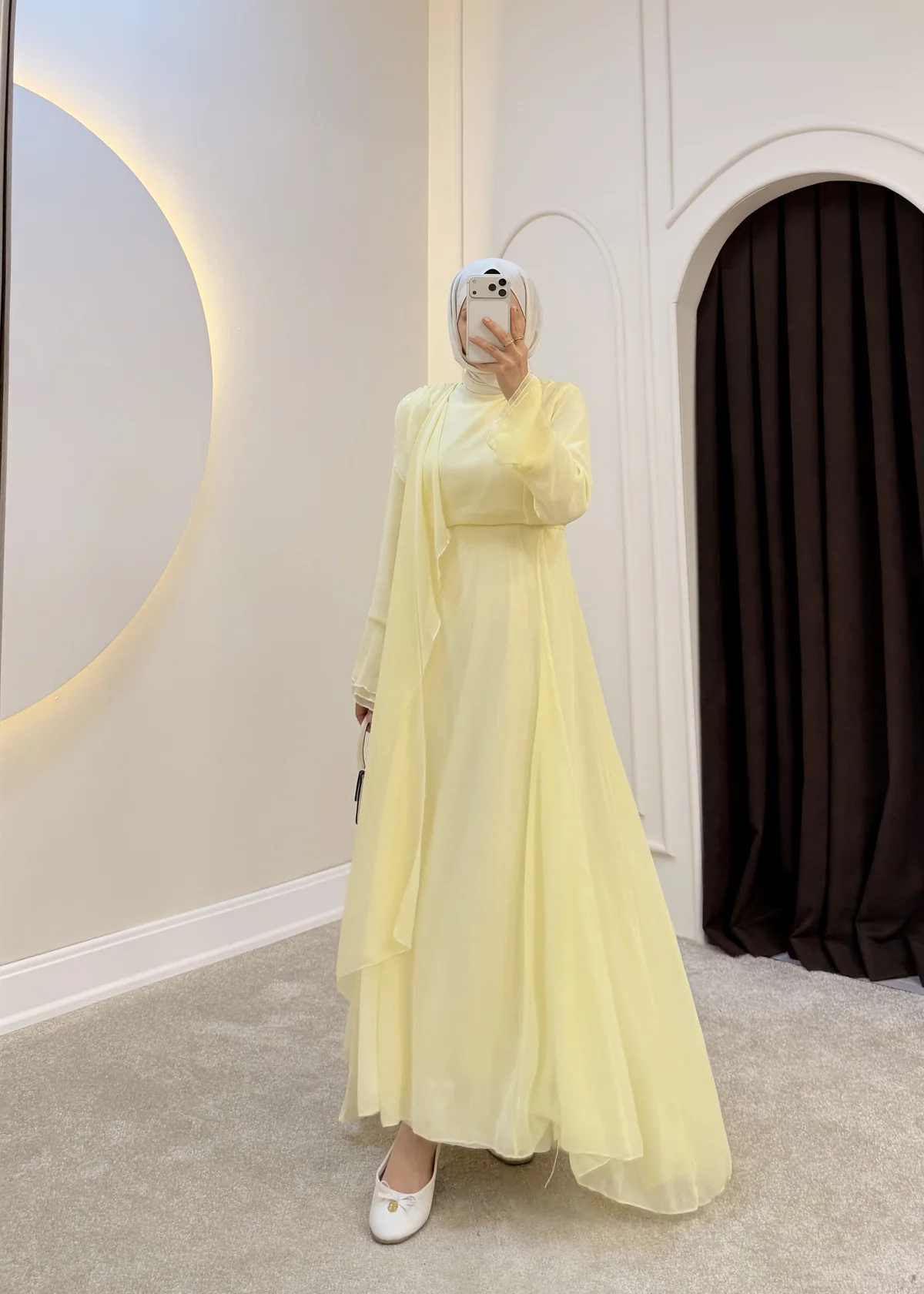 031 - Elara Elbise | Butter Yellow