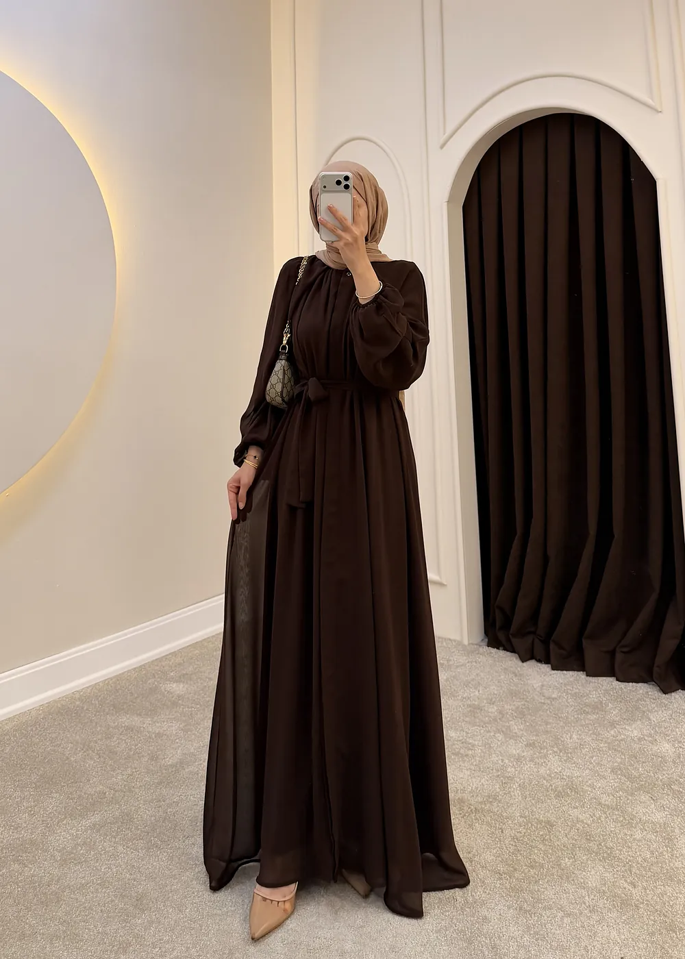 606 - Liil Abaya | Kahve