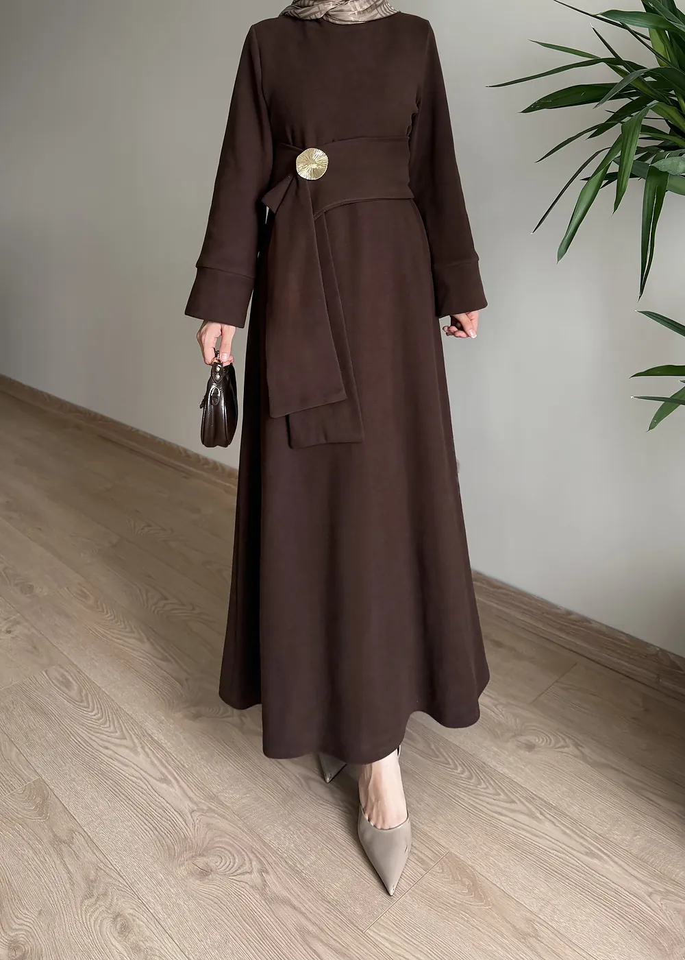624 - Lena Elbise Kahverengi