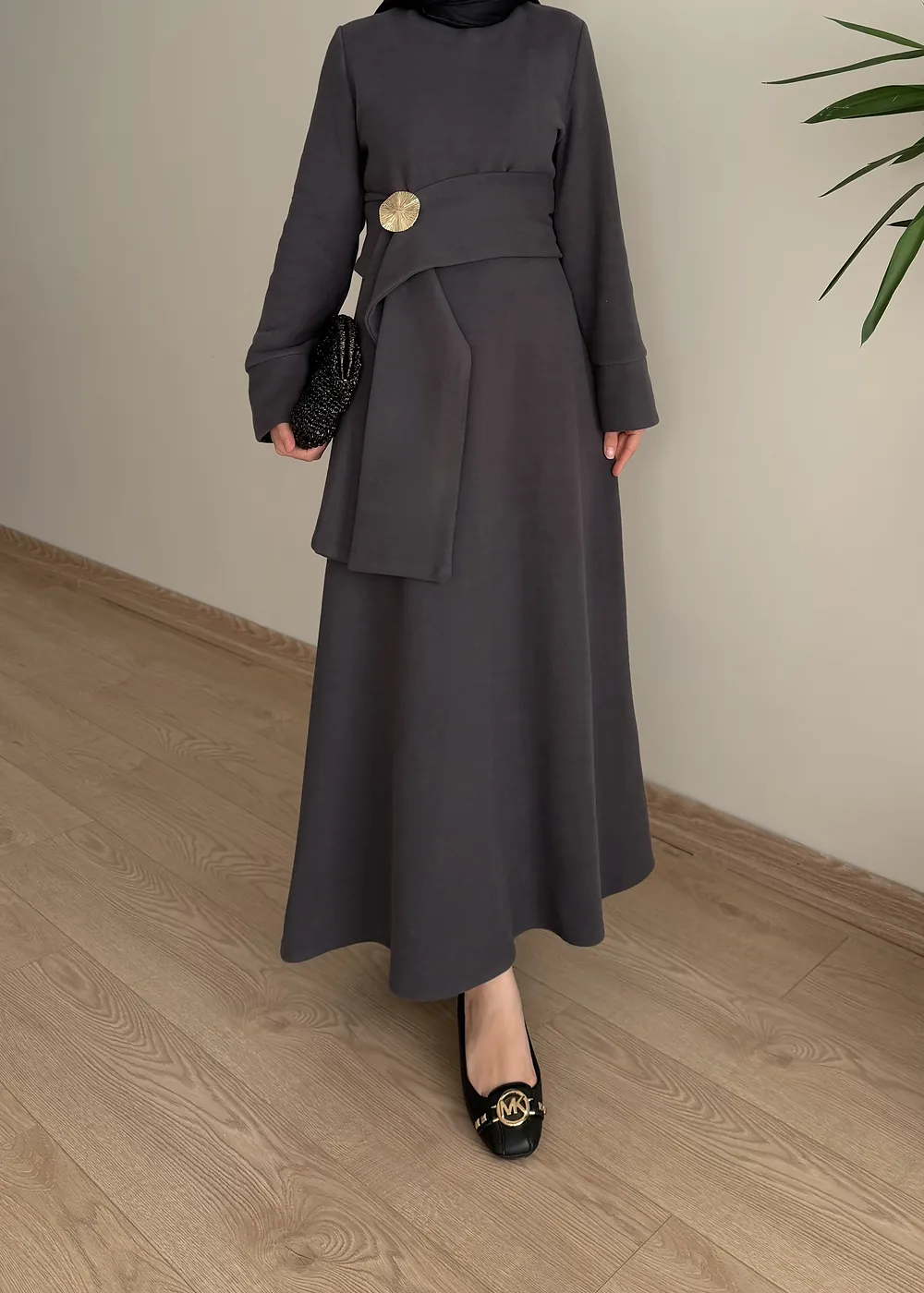 624 - Lena Elbise Gri